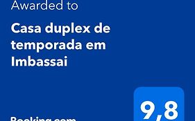 Casa duplex de temporada em Imbassai